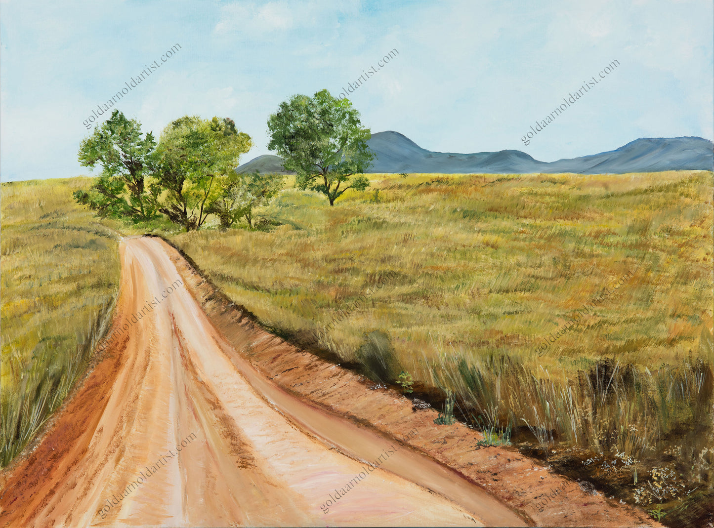 Dusty Country Road - Print