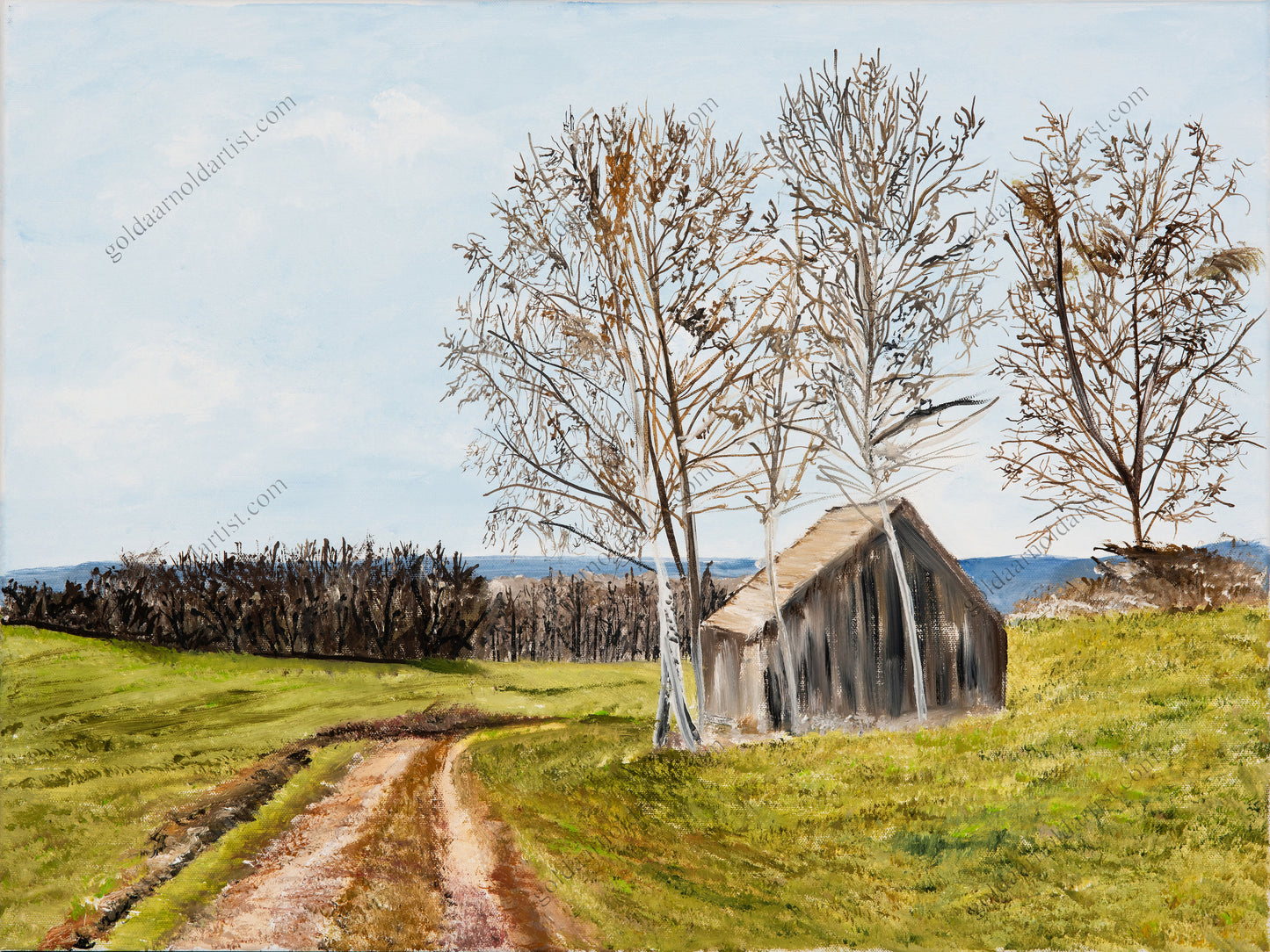 Old Country Barn - Original