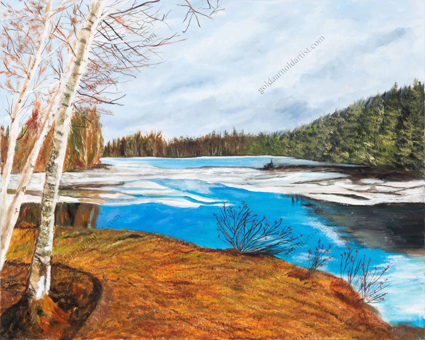 Winter Lake - Original